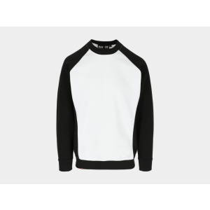 BORIS Sweater WIT/ZWART