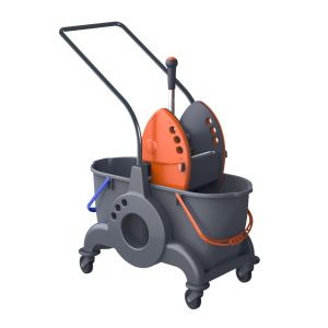 Ivo Giotto Duo Mopemmer 2x15L met moppers en duwbeugel
