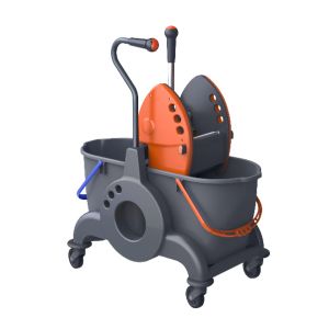 Ivo Giotto Duo mopemmer 2x15lt met moppers en duwhendel