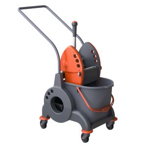 Ivo Giotto Enkele mopemmer 15lt met moppers en duwbeugel