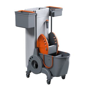 Ivo Giotto Compacto NR 6 Dubbelen Werkwagen 15+10Liter