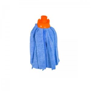 Ivo Giotto Microvezel mop Blauw 200gr met schroefdraad aansluiting