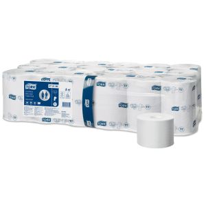 Tork T7 Hulsloos Mid-size Toiletpapier Advanced 2-laags wit, pak 36 rol