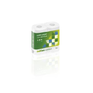 Satino comfort toiletpapier recycled wit 400vel pak 40rol