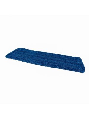 Wecoline Microvezel velcro vlakmop blauw 45cm, pak 5 stuks