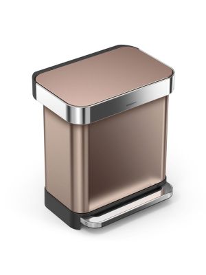 Afvalemmer Rectangular Liner Pocket 30 liter, Simplehuman