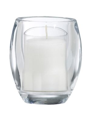 Bolsius ReLight Glashouder Oval Transparant (6 stuks)