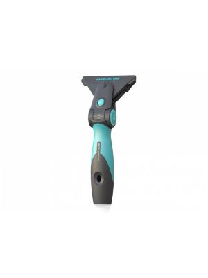 Moerman Excelerator handvat zwart/turqase