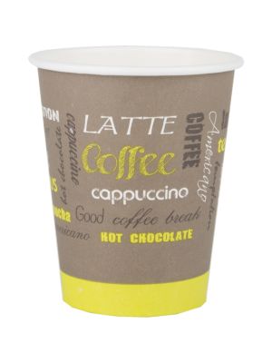 Koffie bekers Limetta 250ml karton, doos 1000 stuks