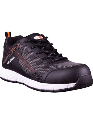 Davos S1P Lage veiligheidssneakers Zwart