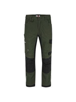 Xeni broek donker kaki/Zwart
