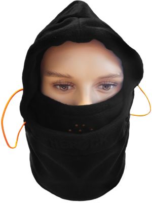 Jani fleece neck gaiter Zwart