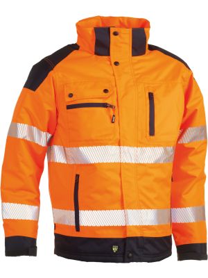 Hodor High Viz jas Oranje/Navy