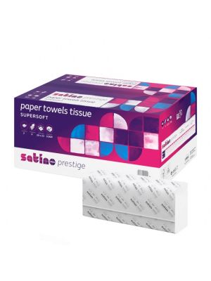 Wepa Prestige Handdoekjes, 2 lgs. 25x23cm ds.3000st.