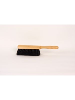 Handstoffer, gemengd paardenhaar, zwart 29cm