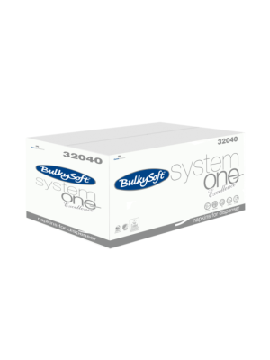 BulkySoft® Dispenser Servetten 2-laags, 21 cm x 16 cm, Doos van 200 Pakken (4000 Servetten)