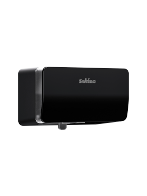 Satino Hyginity Duo Toiletpapierdispenser MT1 – Zwart