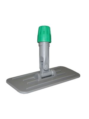 Scrubber handpadhouder met steelverbinding 23,5x10cm, grijs