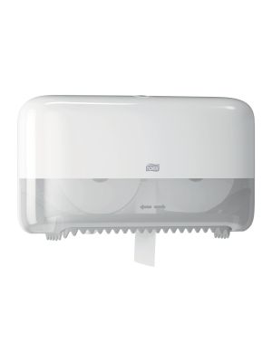 Tork Twin Toiletpapier Dispenser Wit Hulsloos