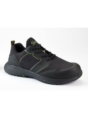 Sanita S-Feel Pyrit veiligheidsschoen veters laag S1P ESD zwart