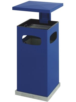 As-papierbak met afneembaar afdak 70 ltr