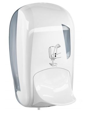 Elive line 2, elleboog zeepdispenser hospital Wit 1Ltr
