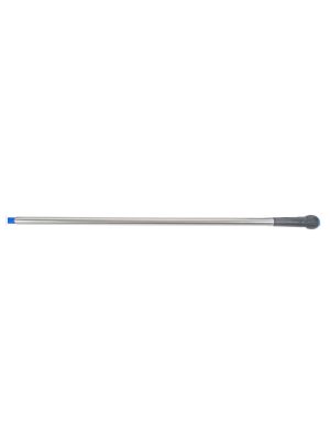 Ivo Giotto Aluminium steel met schroefdraad 145cm 23mm, handvat ORANJE 