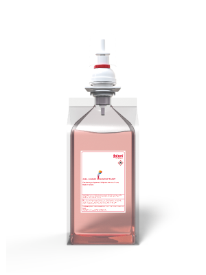 Gel Hand alcohol 70% refill 6x1L (past in fooom No-Touch automatische zeep dispenser)