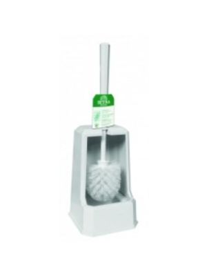 Betra Toiletborstel garnituur abs vierkant op model wit