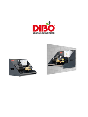 DiBO Koudwater hogedrukreiniger CPU-S OPEN: Compacte krachtpatser voor vaste montage
