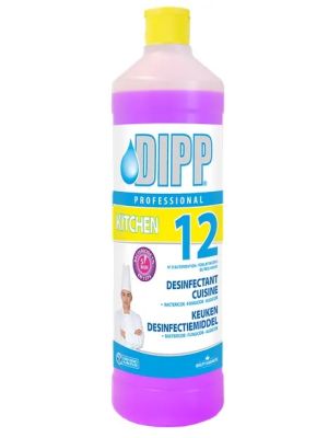 Dipp 12 Keuken Desinfectiemiddel 1L ALLEEN BESCHIKBAAR VOOR BELGIE!!