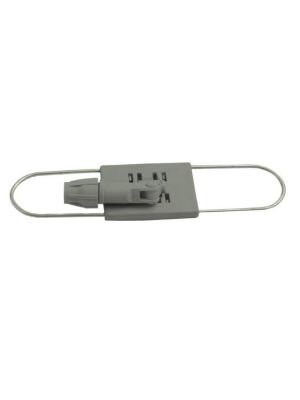 Zwabberhouder, 40cm, kunststof, grijs, met steelverbinding