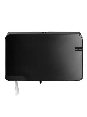 Elive line 3 duo mini jumbodispenser kunststof zwart