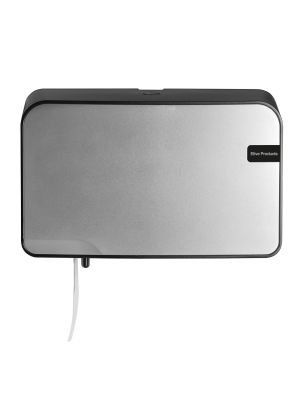 Elive Silver Quartz duo toiletrolhouder