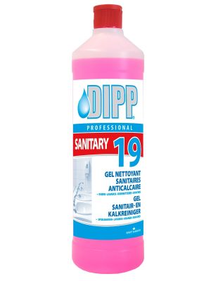 Dipp 19 Gel Sanitair- en Kalkreiniger 1L