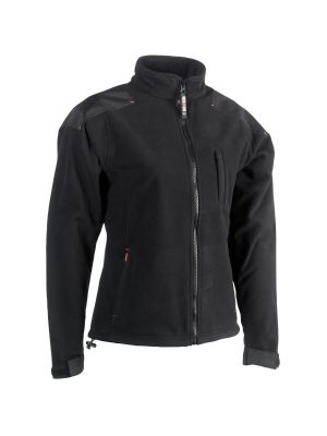 Hera fleece jas dames Zwart