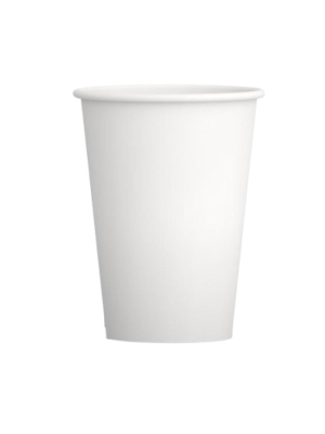 Kartonnen Koffiebekers Wit – 8 OZ / 250 ml (Doos à 1000 stuks)