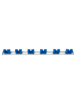 Toolflex ophangrail 90cm  6x Ø25-Ø35mm blauw