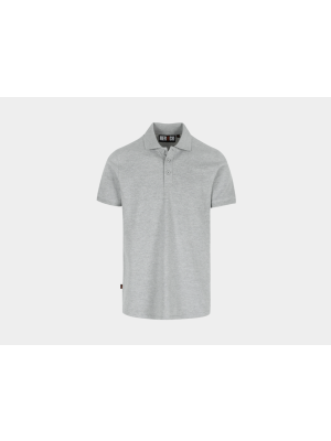 Levor Polo Korte Mouwen Licht Heather Grijs 