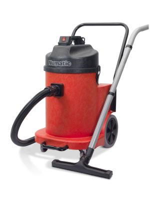 Numatic Stofzuiger NVDQ900 rood 2 motoren met kit BA2
