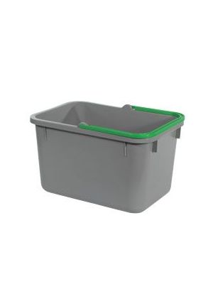 Numatic Grijze emmer 17 liter met groene hendel