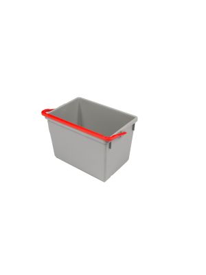 Numatic Grijze emmer 10 liter met rode hendel