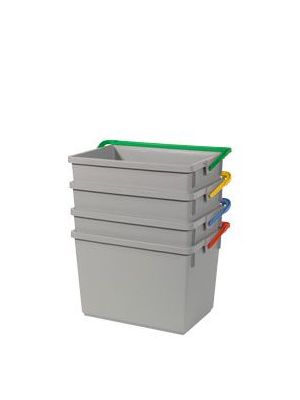 Numatic Grijze emmer 10 liter met groene hendel