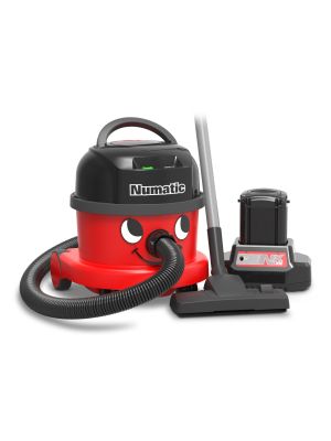 Numatic Batterijstofzuiger NBV240-NX rood met kit AA29E