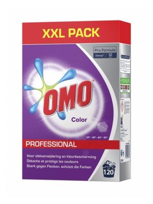 OMO prof. waspoeder colour was 120 wasbeurten, 8,4kg