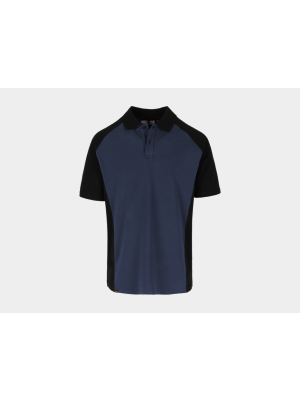 BRABO Polo Korte Mouwen MARINE/ZWART 