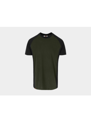 TORI T-Shirt Korte Mouwen DONKER KAKI/ZWART