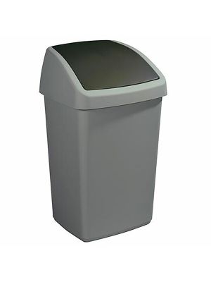 Delta Afvalbak Swing 50L Grijs