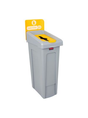 Slim Jim Recyclingstation PMD Inwerpopening, Rubbermaid