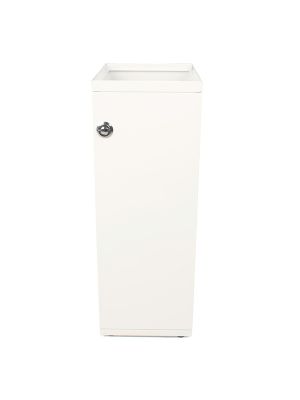 Wit Modulaire Afvalbak Deur 55LTR